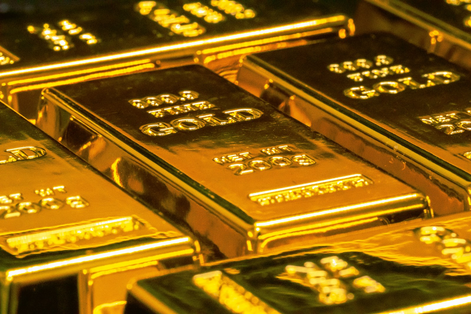 Traditional gold jewellery prepared for valuation before a loan transfer